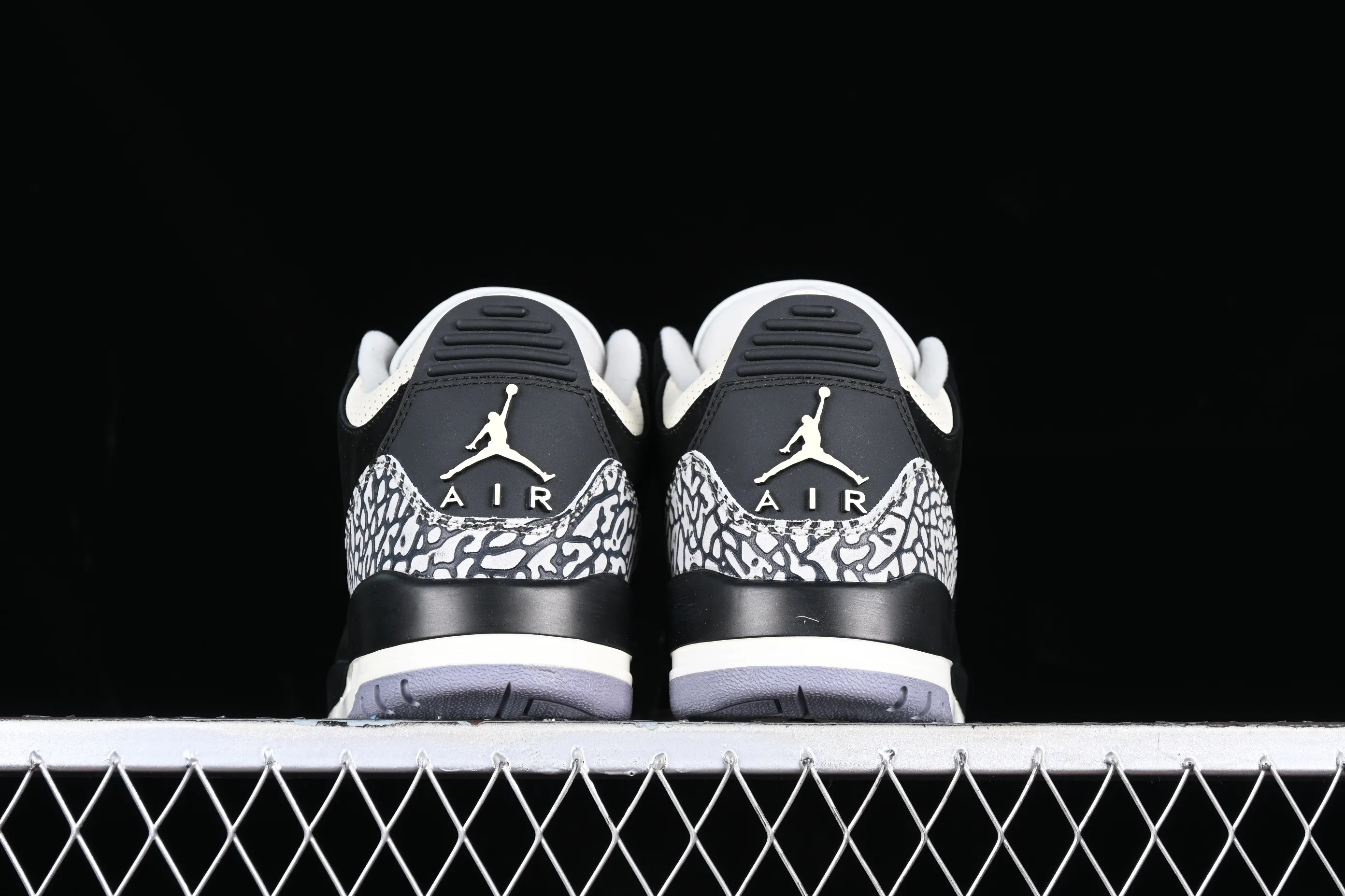 All categories Air Jordan Jordan series basketball shoes Air Jordan 3 Air Jordan 3 Retro "Off Noir" AJ3 Joe 3 old black cement CK9246-001